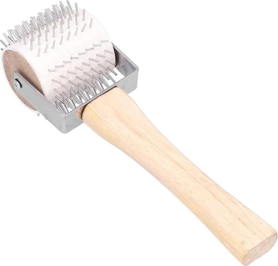 Rolle di Sfogliamento in Acciaio Inox con Api per Apicoltura - Sostenibile e Efficiente.