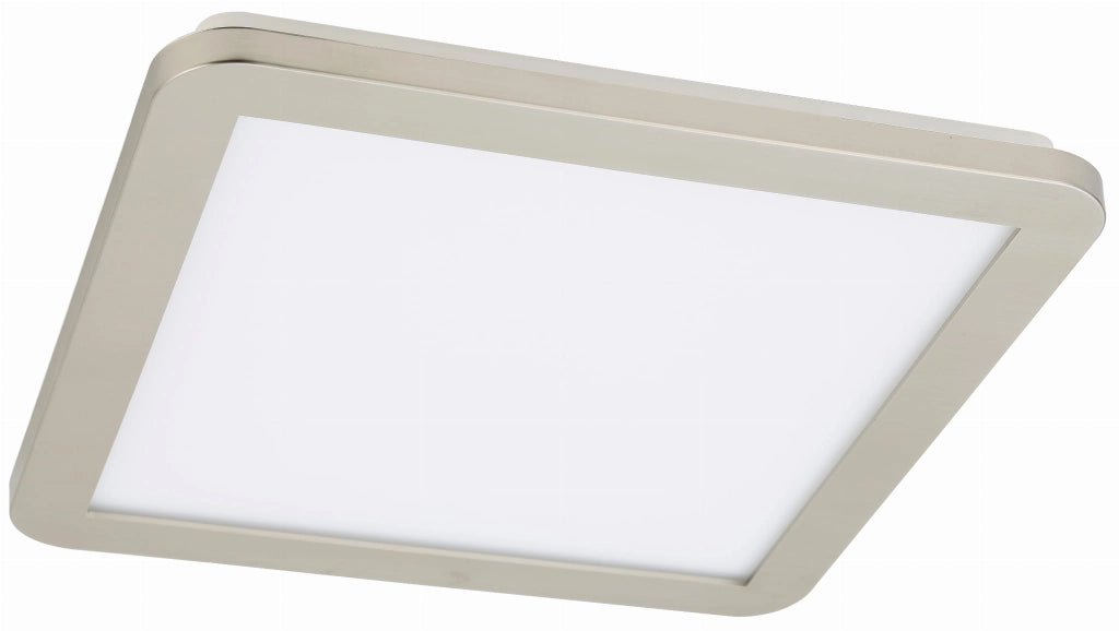 Plafoniera LED Candellux Nexit 30x30 18W dimmerabile argento