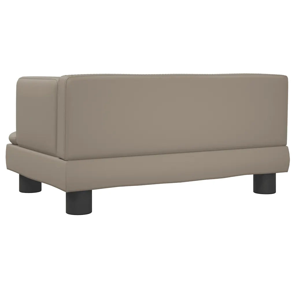 Lettino per Cani Cappuccino 60x40x30 cm in Similpelle CFW1392534