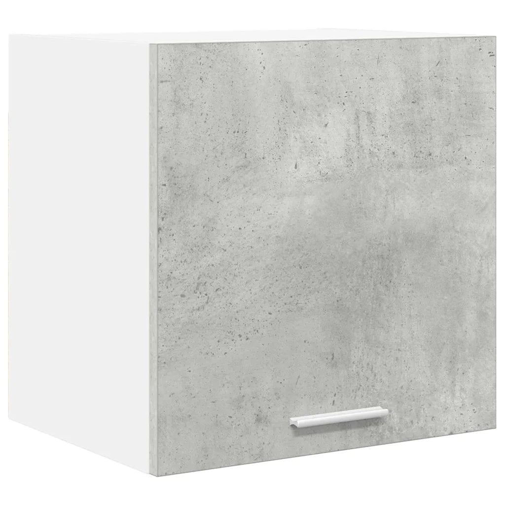 Armadio pensile Grigio Cemento e Bianco 40 x 31 x 40 cm 884136