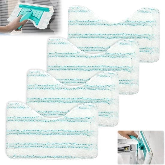 Hoes badreinigante sostitutiva, 20 x 12,5 cm, per aspirapavimenti - Accessori per aspirapavimenti - Pulitore bagno Micro Duo - Ideale per armature