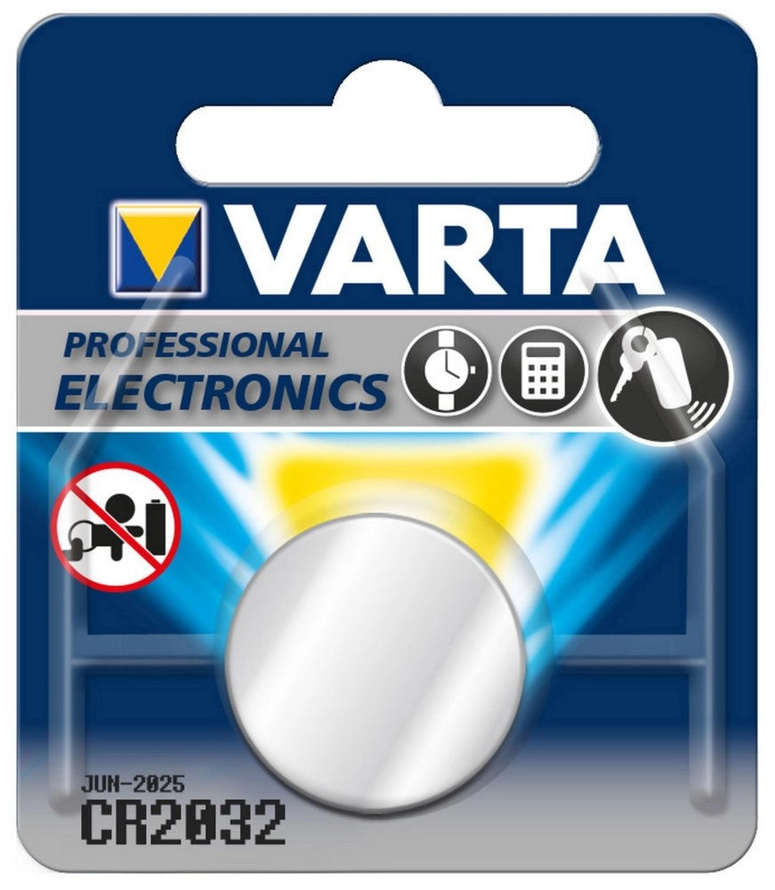 10pz varta batteria a bottone cr2032 bl.1pz cod:ferx.93490