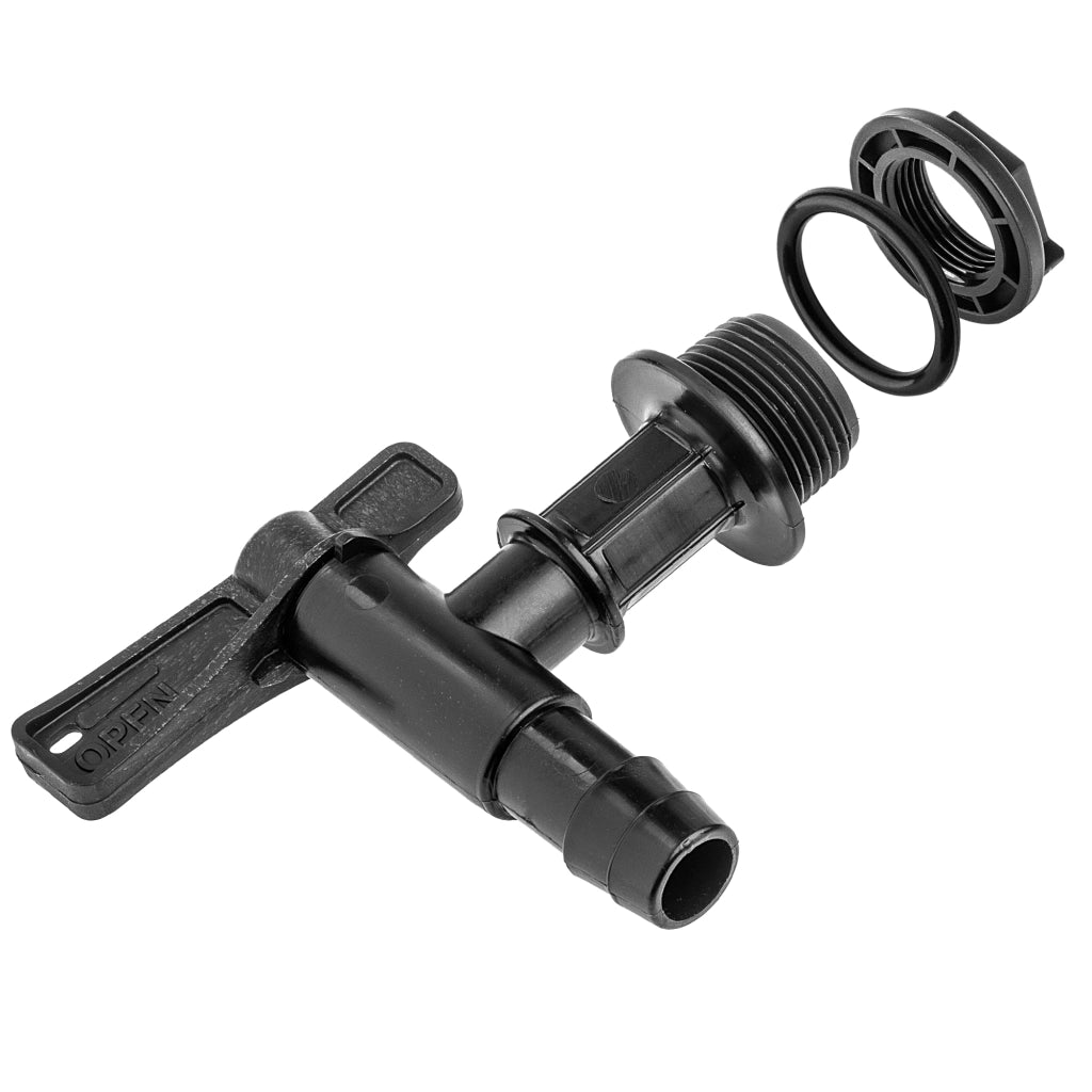 Rubinetto da giardino KADAX 3/4 per serbatoio di acqua piovana con valvola a barilotto