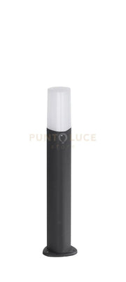 PALETTO POU-53 COLORE NERO  H.50CM 1 LUCE ATTACCO E27 IP44