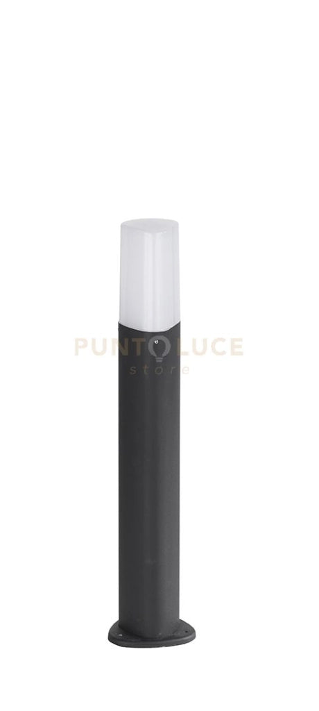 PALETTO POU-53 COLORE NERO  H.50CM 1 LUCE ATTACCO E27 IP44