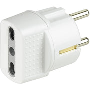 ADATTATORE SPINA ST TEDES/PRESA BIP BIANCO