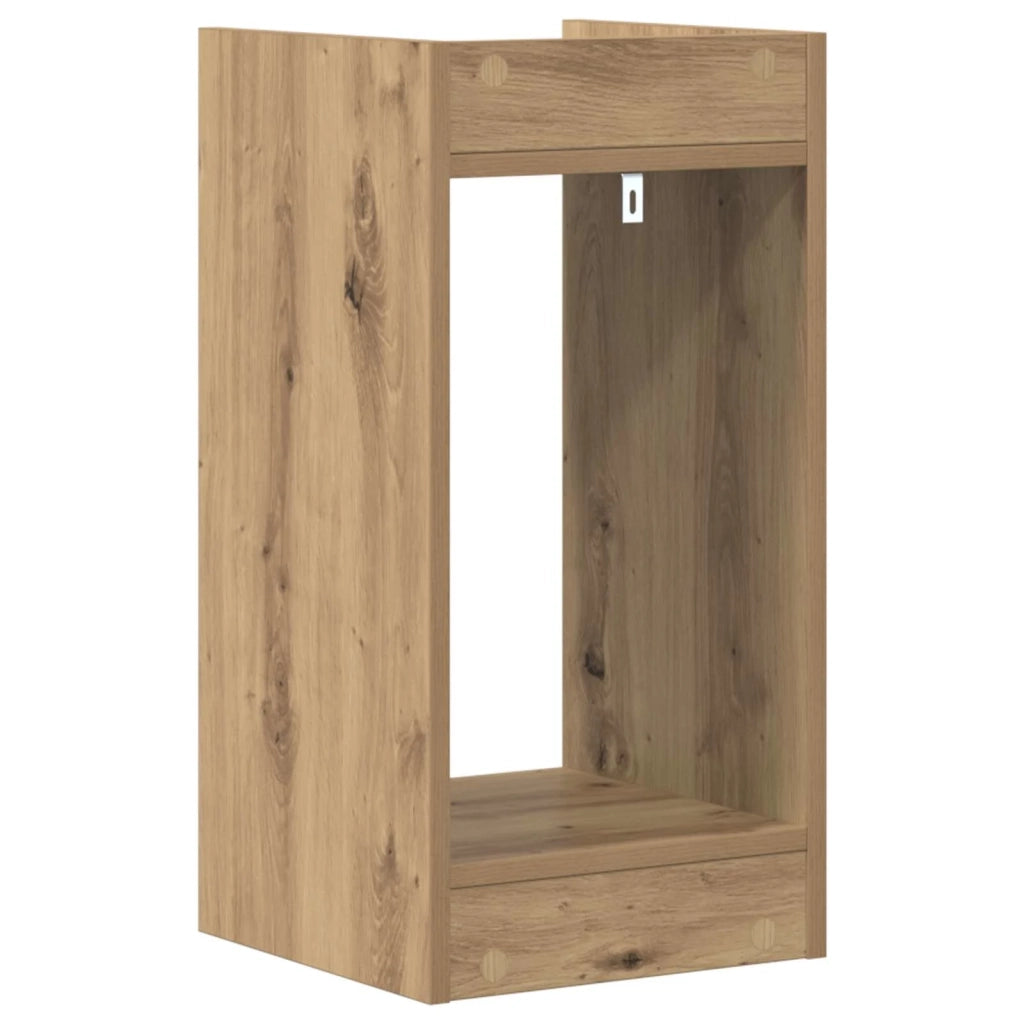 Supporto per piante 2 pz Rovere Artigianale 30 x 30 x 60 cm 899609