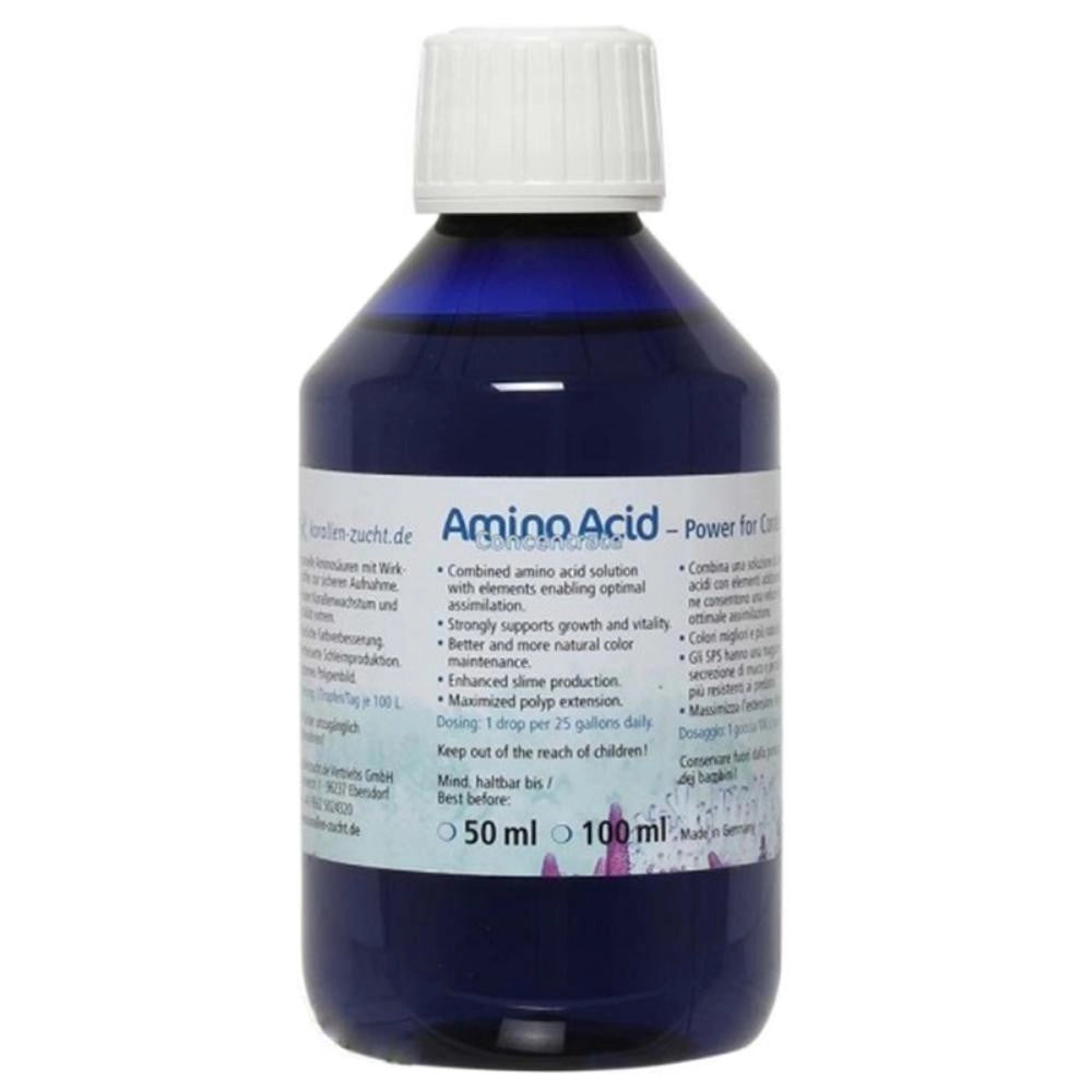 Korallen-Zucht Amino Acid Concentrato - combinazione di amminoacidi per  la crescita e la vitalità dei coralli Formato: 250 ml