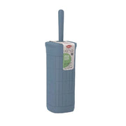 Portascopino WC in Plastica Domus Smoky Blue 11,5 x 11,5 x 40 cm