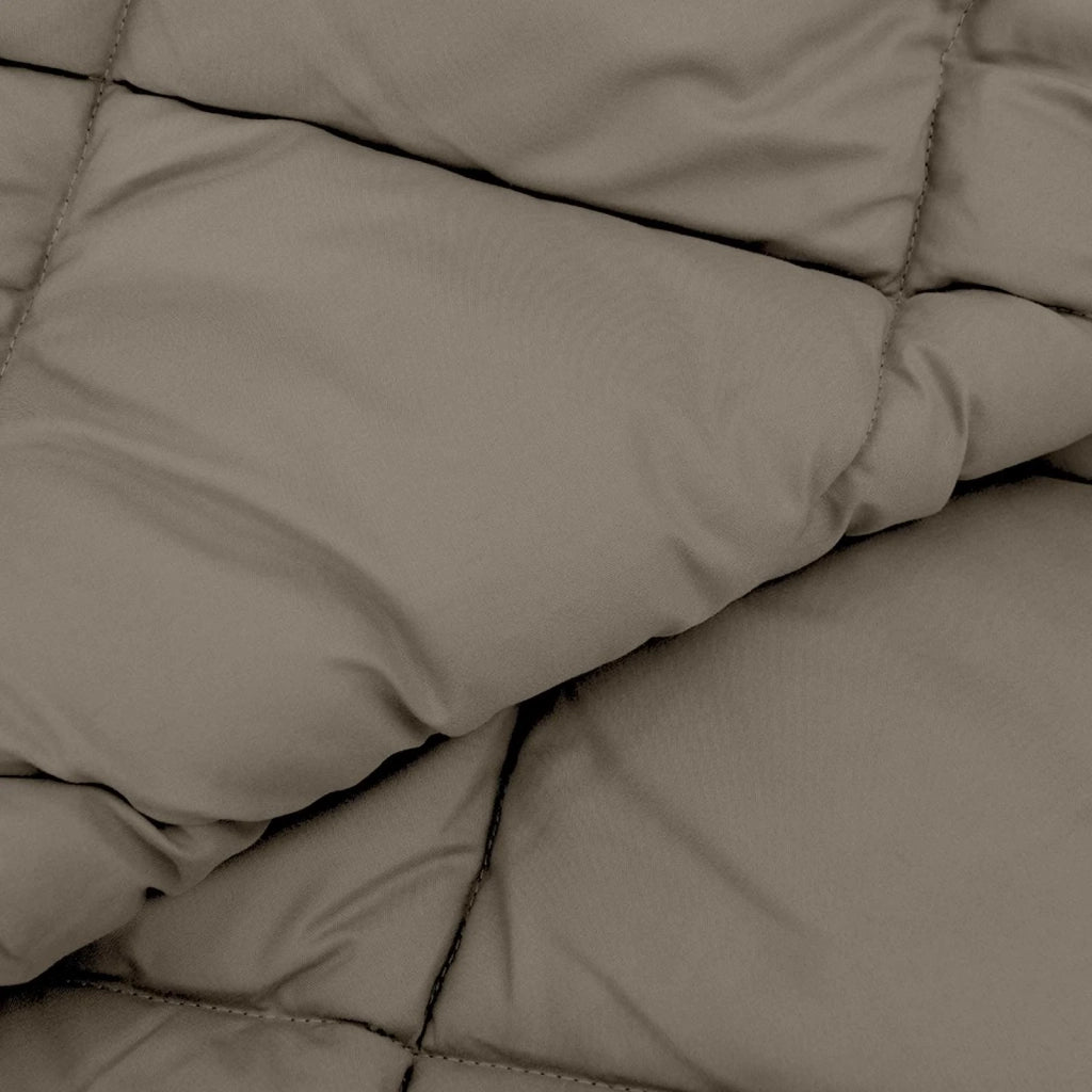 Piumone | Duvet Completo Annuale Grigio chiaro 135 x 220 cm Microfibra