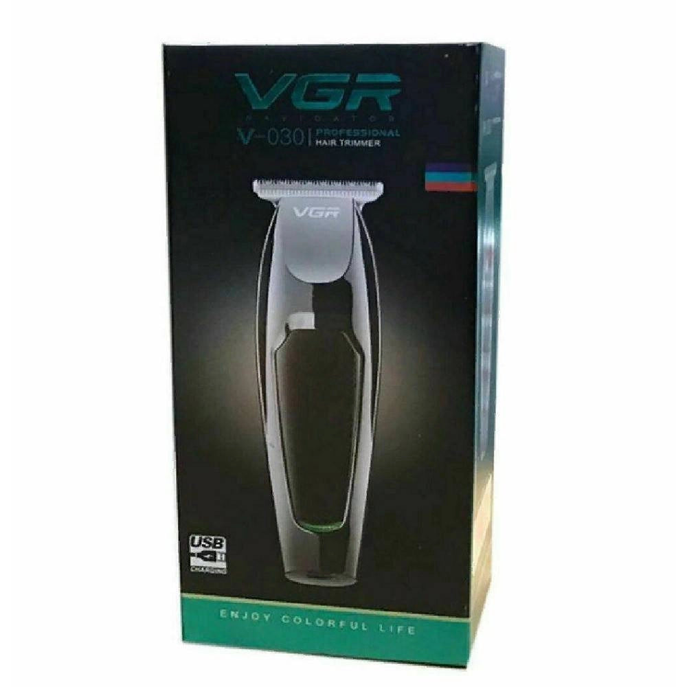 Rasoio Taglia Capelli Elettrico Regola Barba Ricaricabile Usb 5 Pettini V-030