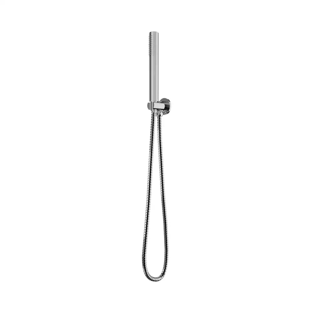 Set doccia cromato - Miscelatore incasso 2 vie Greta, braccio 30cm, soffione slim 20cm e doccino