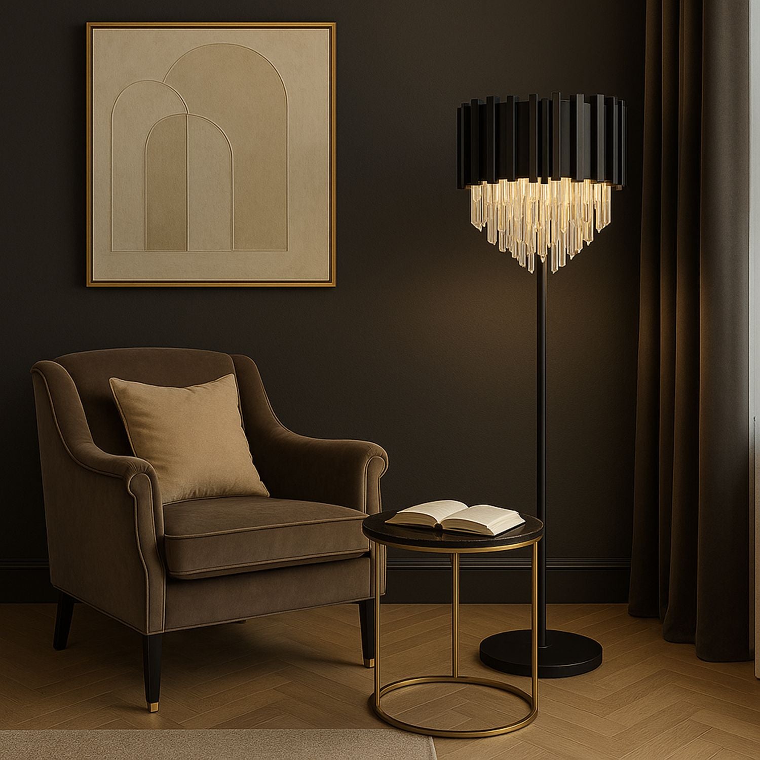 Lampada APP1715-3F Black