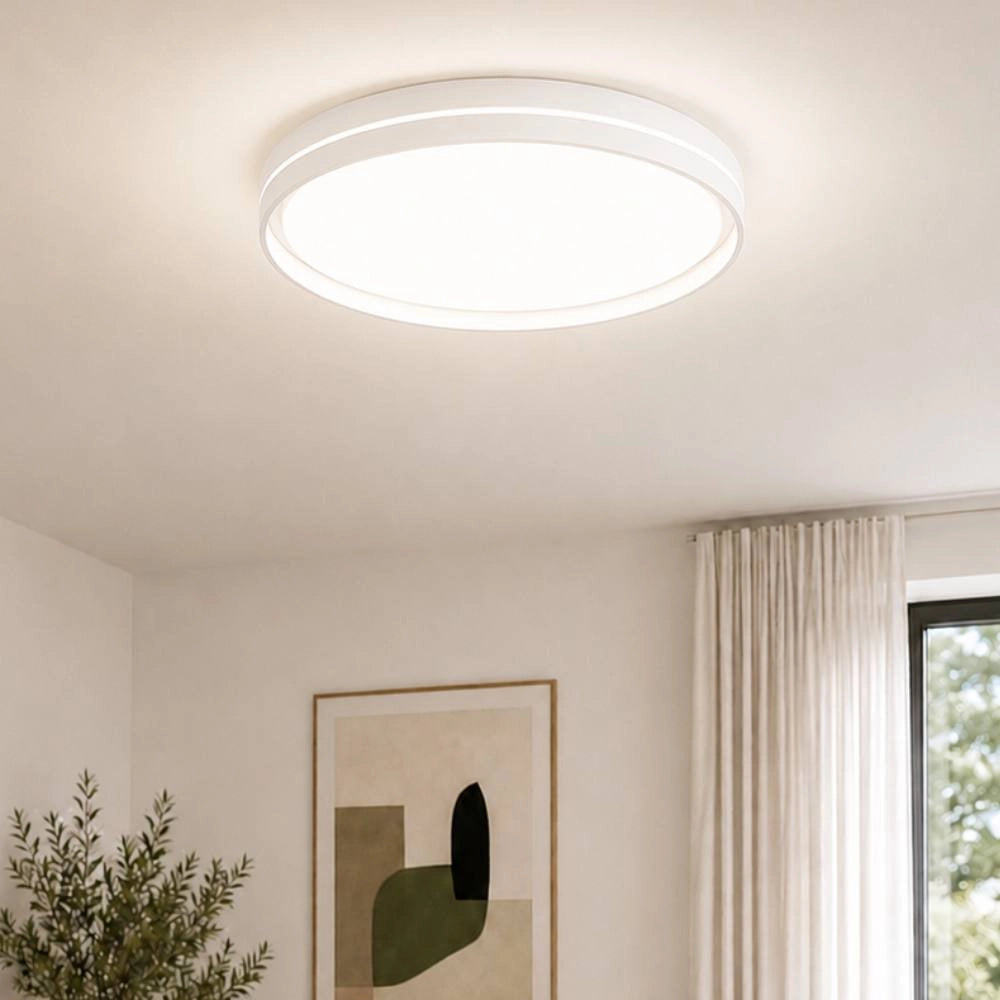 Plafoniera led 40w rgb cct bianca con telecomando e funzione memoria
