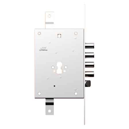 SERRATURA PORTE BLINDATE CILINDRO EUROPEO '70128/70137' CIPIERRE E70 - Interasse catenacci 28 mm - CIPIERRE