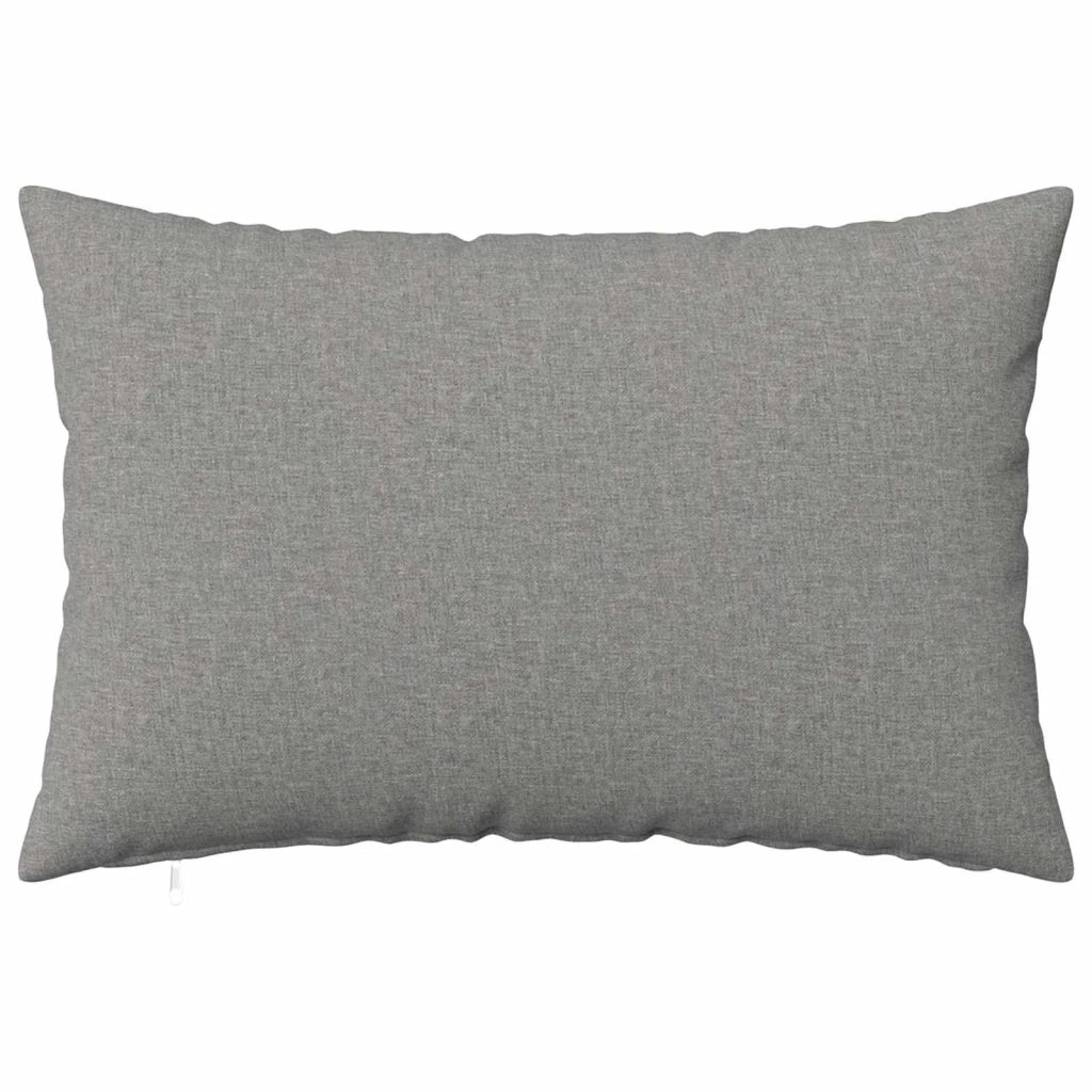 Federa 2 pz HEERLEN Grigio Nuvola 50 x 75 cm Tessuto 911557
