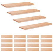 Tappeti per scale 20 pz 90 x 25 x 2 cm Naturale 3446474