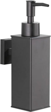 Dispensatore di sapone da parete - Dispensatore per docce da 304 acciaio inossidabile - Per uso quotidiano - Nero