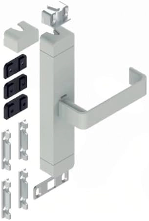 Kit Cremone Pompiere Ignis Alma-sans Tringle-Ral 9016 Bianco-2800KT0005