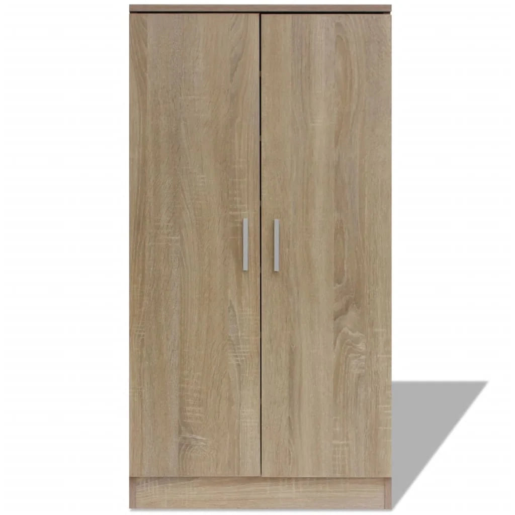 Scarpiera con 7 ripiani finitura rovere marrone 02_0043414