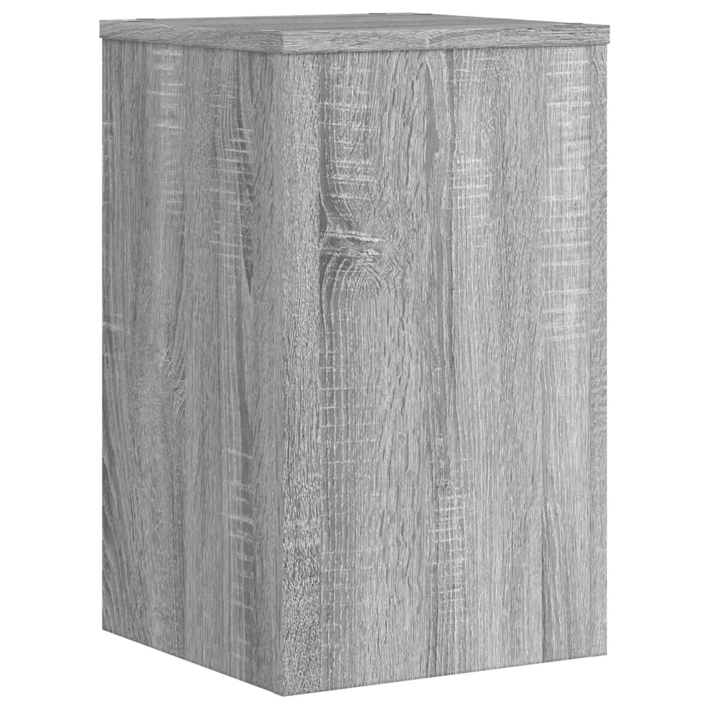 Supporti per piante | Sostegno per piante 2 pz Grigio 30x30x50 cm in Multistrato