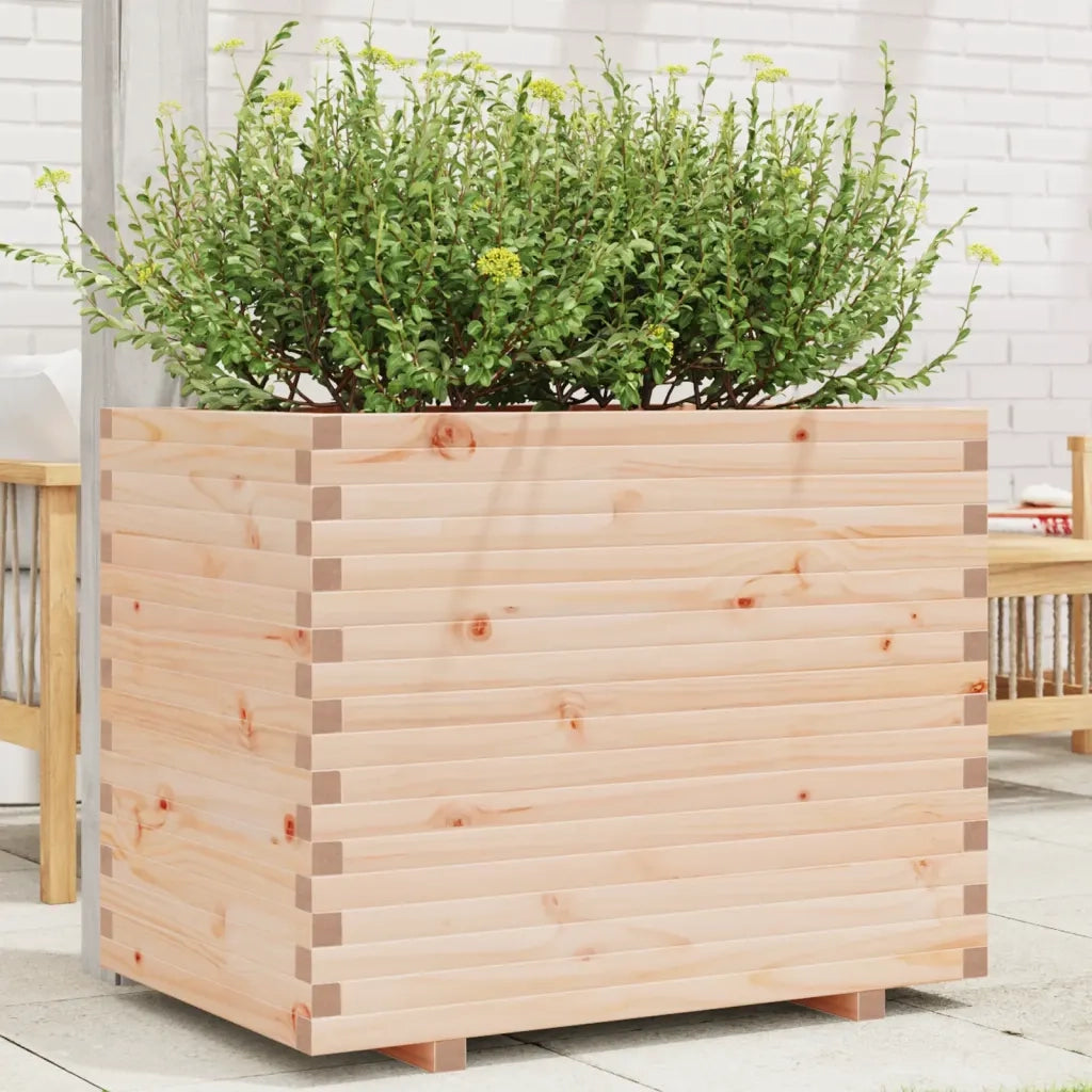 Fioriera da Giardino 90x60x72,5 cm in Legno Massello di Pino 3282604