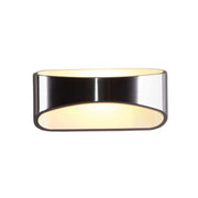 Applique moderna tonda cromata HUGO LED 5W Maxlight
