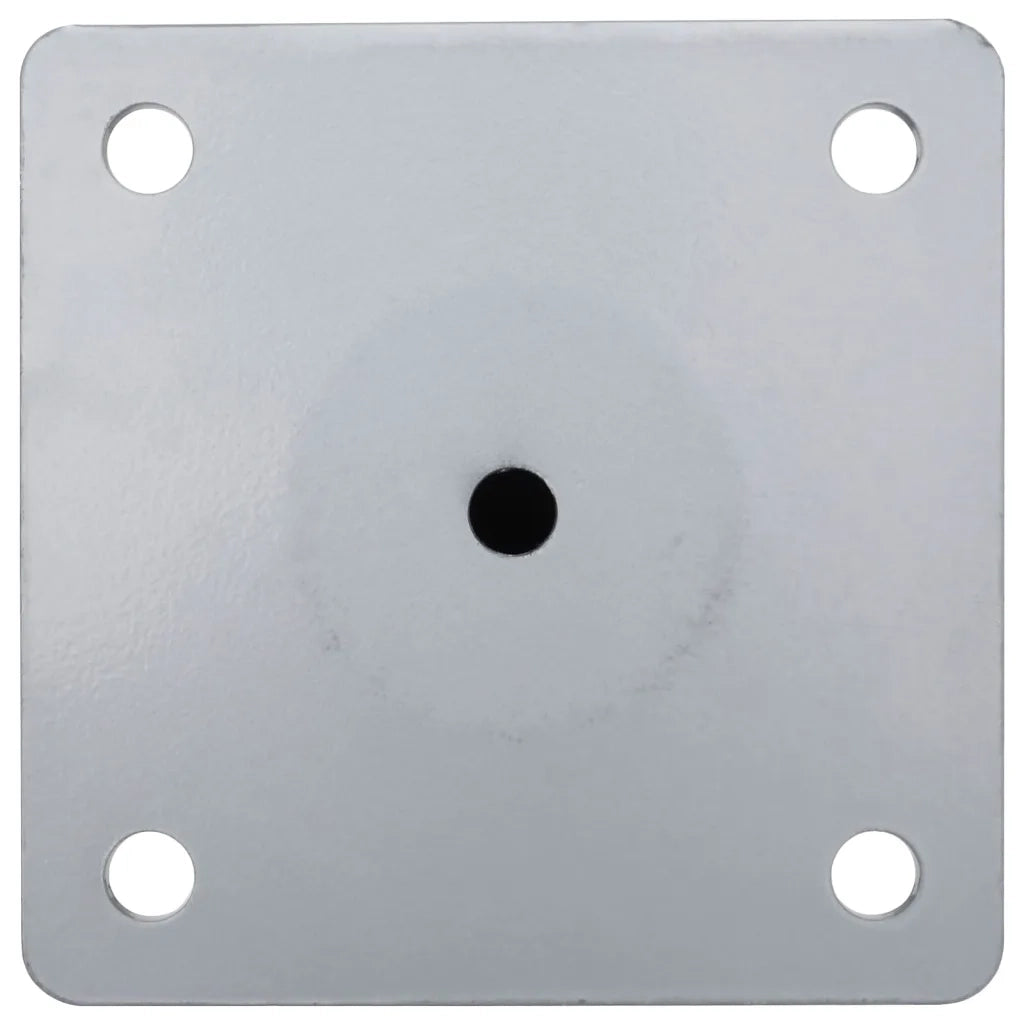 Base per Ombrellone per Palo da Ã˜38/48 mm Argento in Acciaio