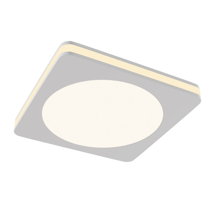 Faretto da incasso Downlight in Alluminio Phanton Bianco