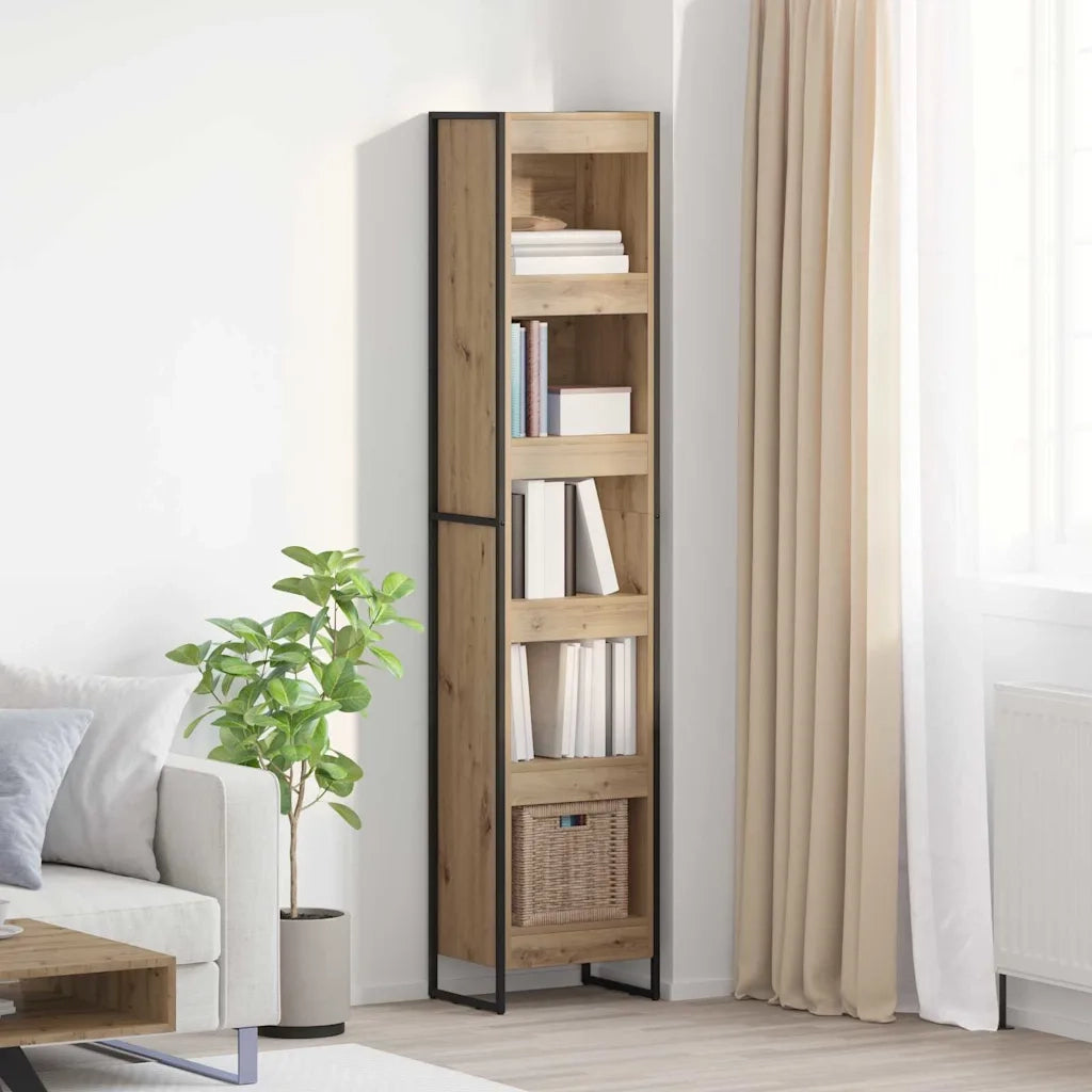 Armadio per Libri Rovere Artigianale 40 x 30 x 189,5 cm 886383