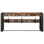 Appendiabiti Multicolore 80x35x35 cm in Legno Massello Recupero 4015938