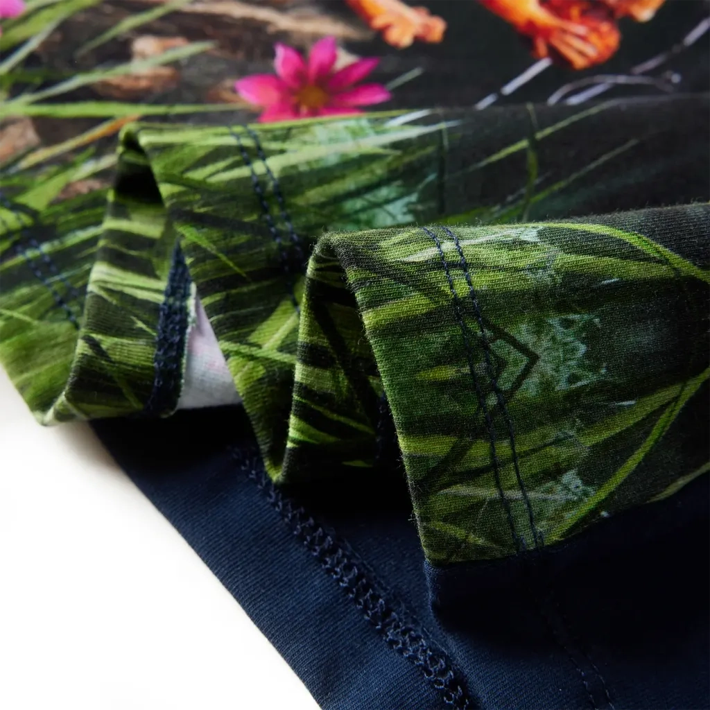 Abito da Bambina a Maniche Lunghe Blu Marino 104 14833