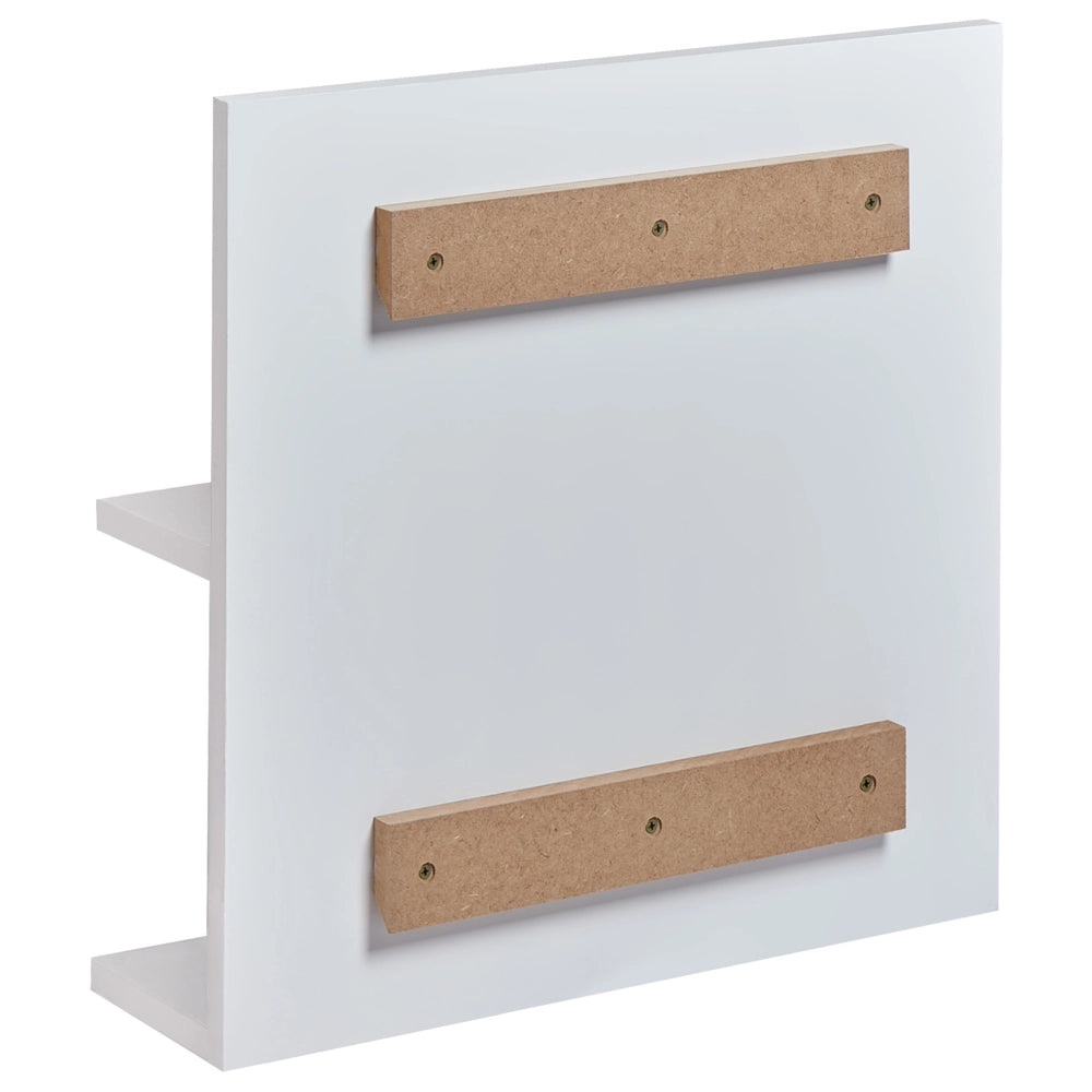 Specchio da parete per bagno con mensole Bianco stile moderno da bagno