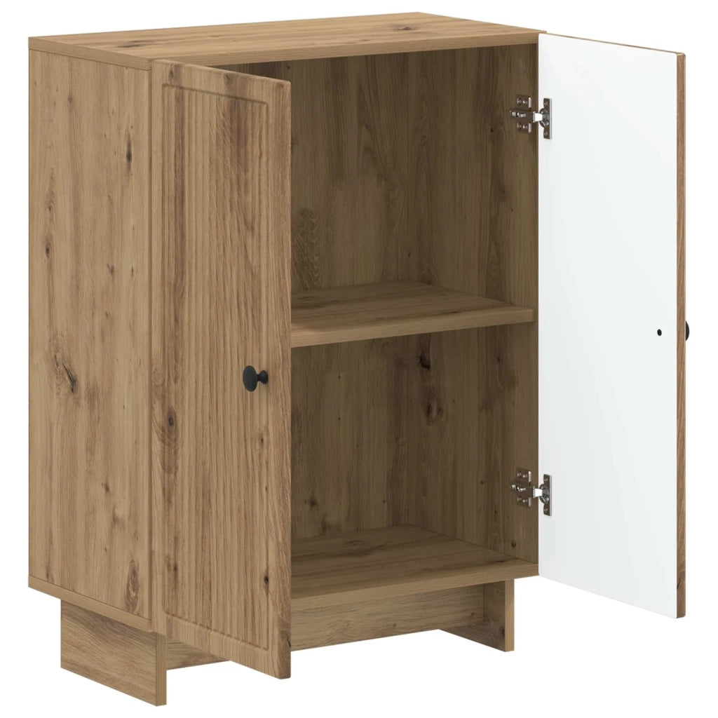 Mobiletto da Bagno EDE Rovere Artigianale 59,5 x 31 x 80 cm 895964