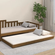 Giroletto Marrone Ambra 100x200 cm in Legno Massello di Pino