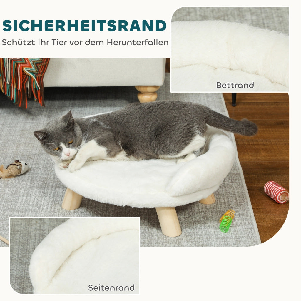 Cuccia per Cani e Gatti ¨C Minimal ¨C Bianco Cremoso 47x40x20 cm