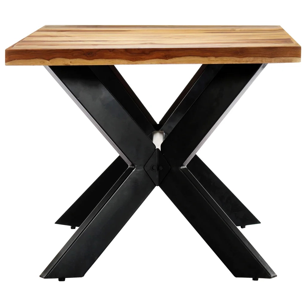 Tavolo da Pranzo 180x90x75cm in Legno Massello di Sheesham cod mxl 26291
