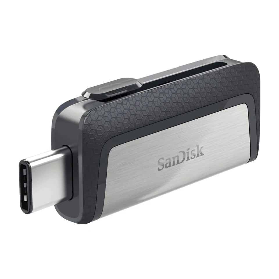 Chiavetta USB Sandisk Ultra Dual Drive USB Type-C da 64 GB USB Type-A / USB Type-C 3.2 Gen 1 (3.1 Gen 1) Nero, Argento