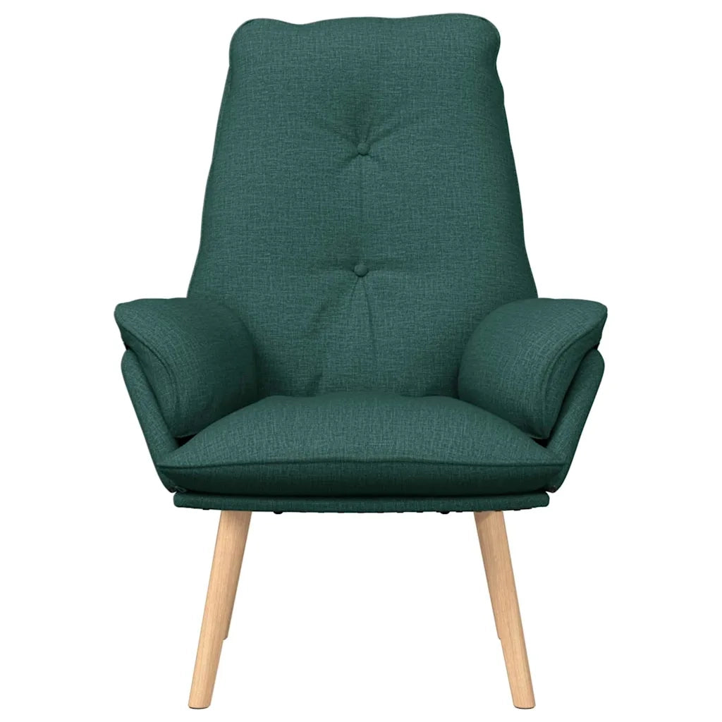 Divano Sedia-Poltrona Verde Scuro 69 x 74 x 93 cm Tessuto e Compensato 245269