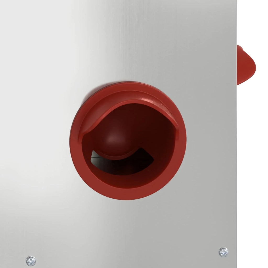 Feeder per pollo 2 pz Argento 60,5 x 29 x 51 cm CFW8635661