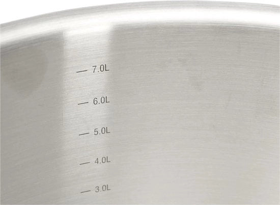 Pentola da Cucina in Acciaio Inox con Diametro 28 cm - Cucina e Accessori di Cucina