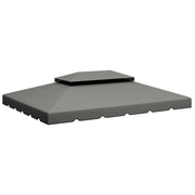 Toldo da giardino ¨C zephmum ¨C 4x3 m grigio chiaro
