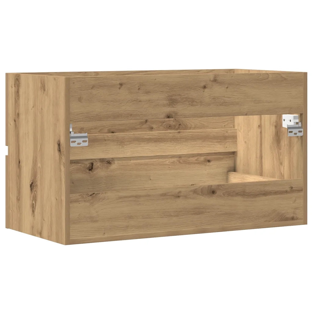 Mobile Pensile Bagno Rovere Artigianale 80x38,5x45cm Truciolato 856247