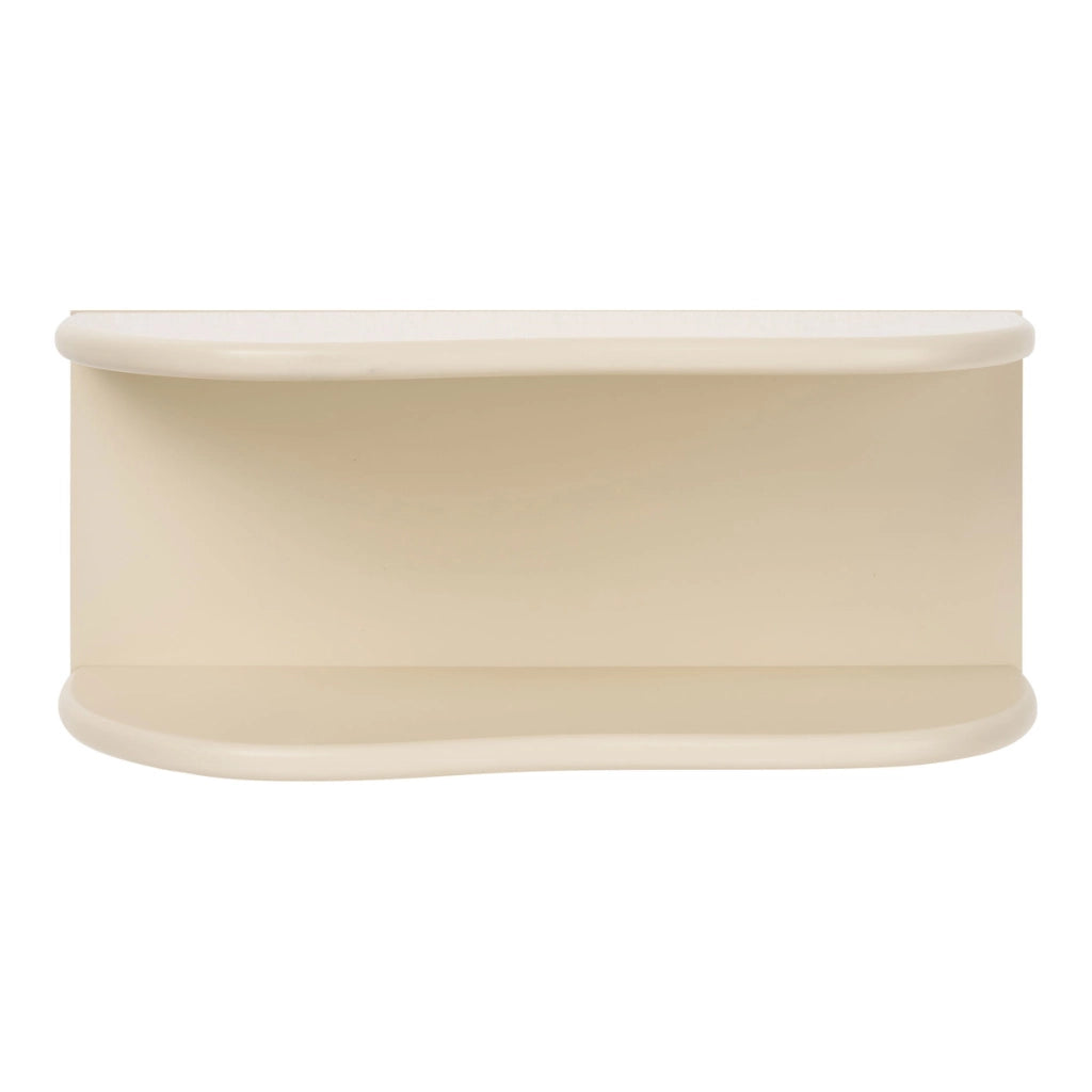 Mensola Botta, Beige, MDF, 17,5x44x18 cm