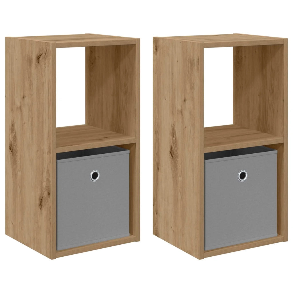 Comodino 2 pcs Rovere artigianale 30,5 x 27 x 59,5 cm 8000627
