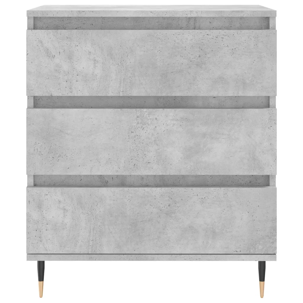 Credenza Grigio Cemento 60x35x70 cm in Legno Multistrato 827176