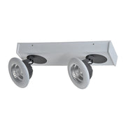 Plafoniera Italux Catalina LED 14W 3000K 2 luci bianca