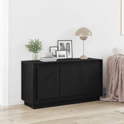 Credenza-Buffet-Armadio da cucina Rovere Nero 102 x 35 x 55 cm Legno multistrato