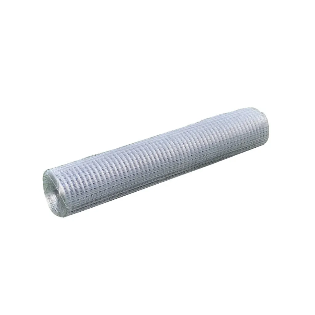 Recinzione in Rete per Pollaio Acciaio Zincato 10x1 m Argento 140427