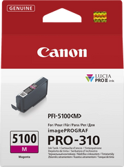 Canon PFI-5100 M cartuccia d'inchiostro 1 pz Originale Magenta